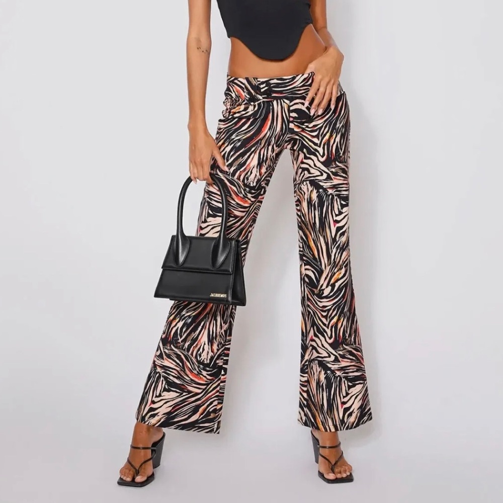 Tiger Mist Kittie Pant in Zebra Print